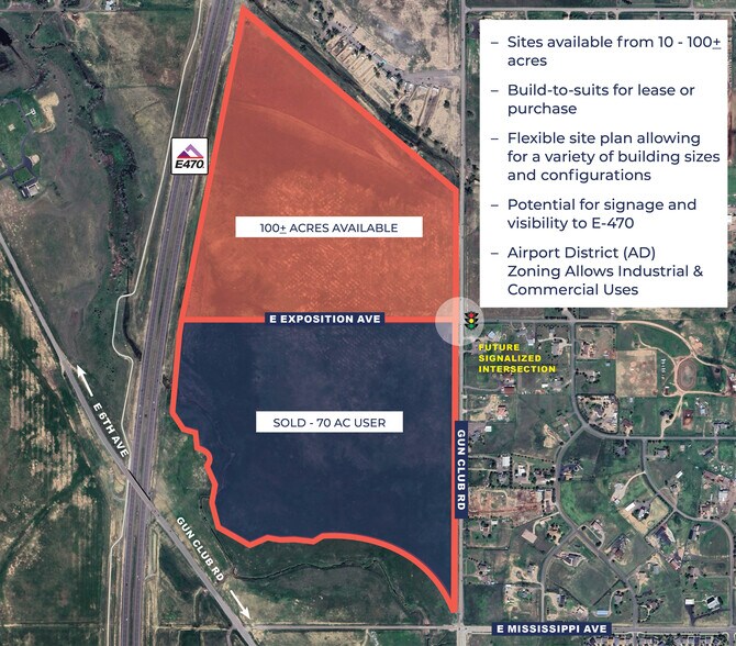More Photos Of 470 Commerce Bldg 3 - Gun Club Rd. & E. Exposition, Aurora Distribution For Sale