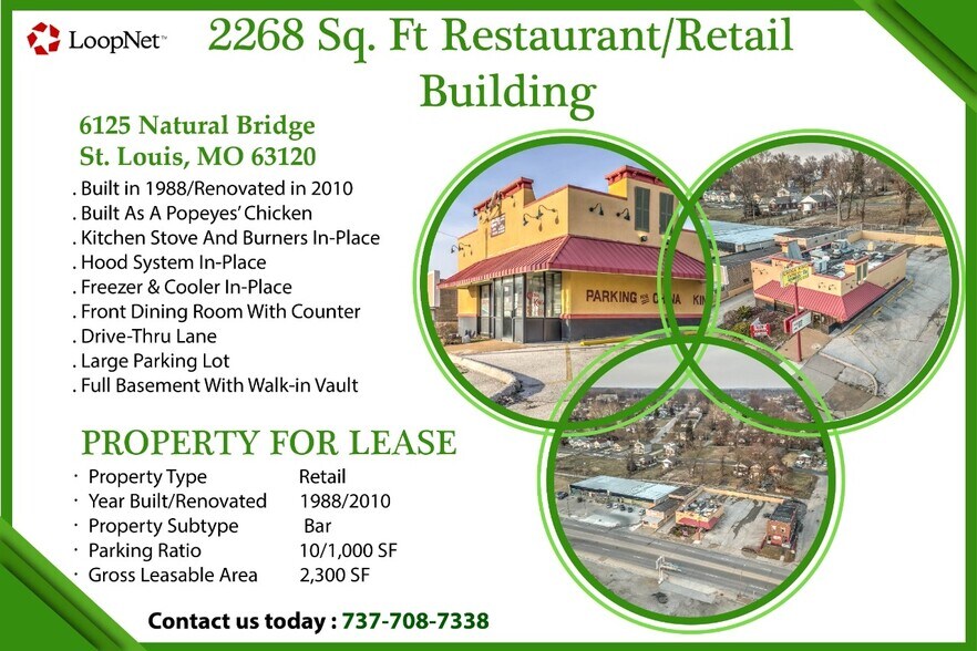 More Photos Of 6125 Natural Bridge Ave, Saint Louis Bar For Lease