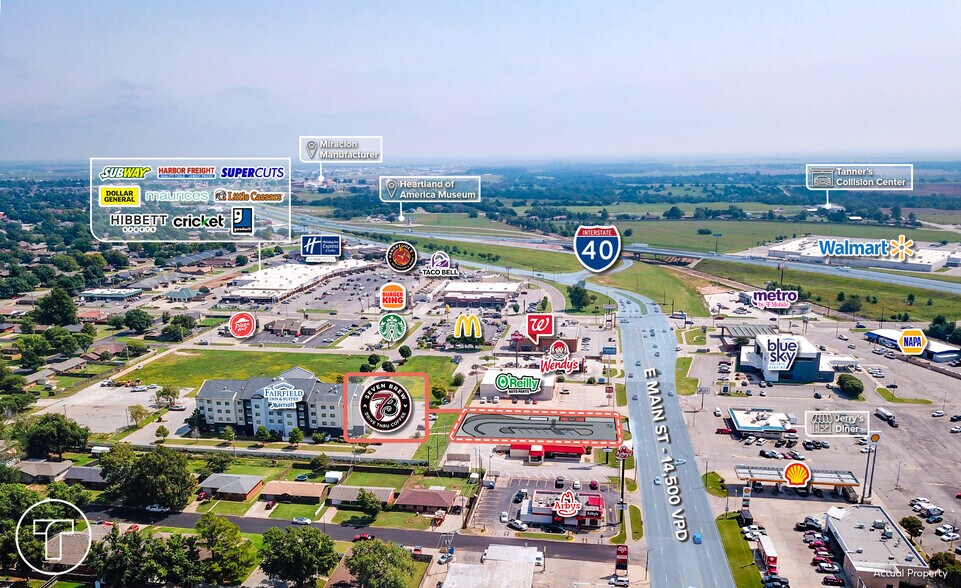 More Photos Of 925 E Main St, Weatherford Fast Food For Lease