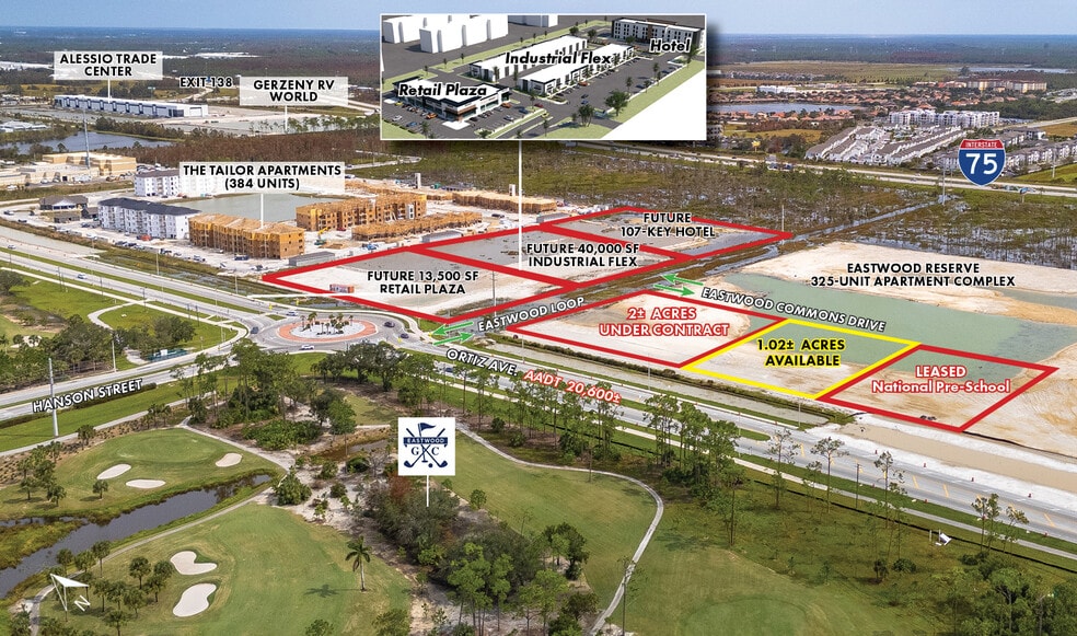 More Photos Of 5050-5070 Eastwood Commons Dr., Fort Myers Land For Lease