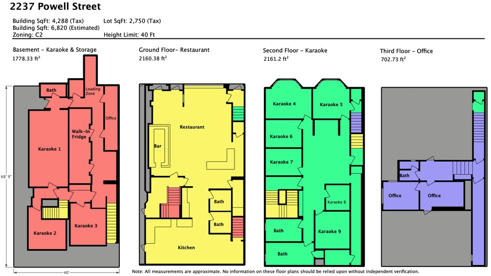 More Photos Of 2237 Powell St, San Francisco Restaurant For Sale