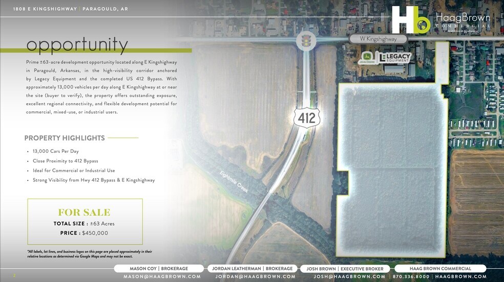More Photos Of 1808 E Kingshighway, Paragould Land For Sale