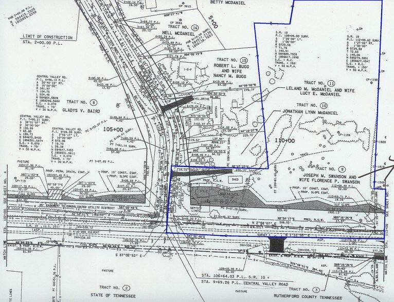 More Photos Of 543 Central Valley Rd, Murfreesboro Land For Sale