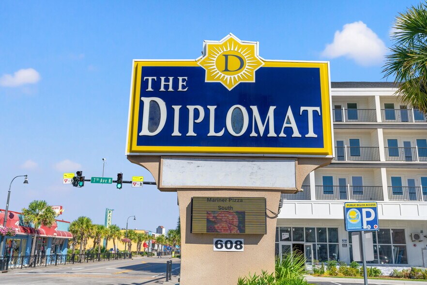 Primary Photo Of 606 N Ocean Blvd, Myrtle Beach Hotel For Sale