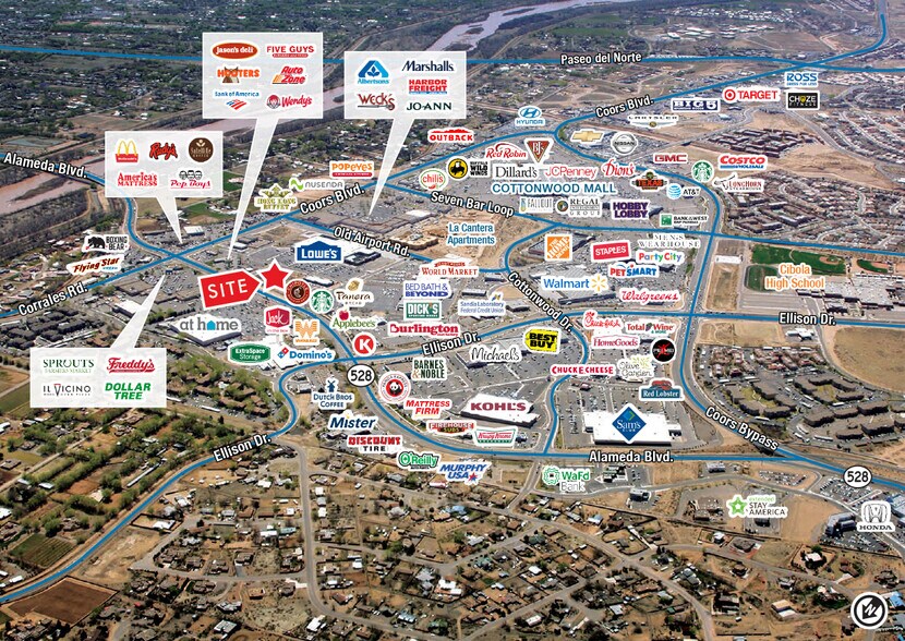 More Photos Of 3400 Nm-528 NE, Albuquerque Freestanding For Lease