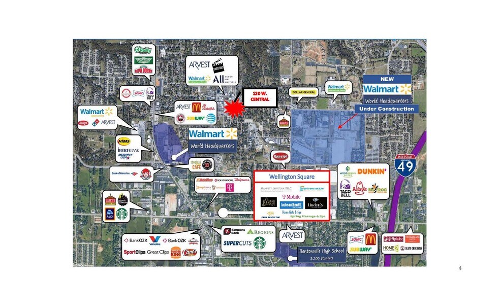 More Photos Of 118 W Central Ave, Bentonville Storefront For Sale