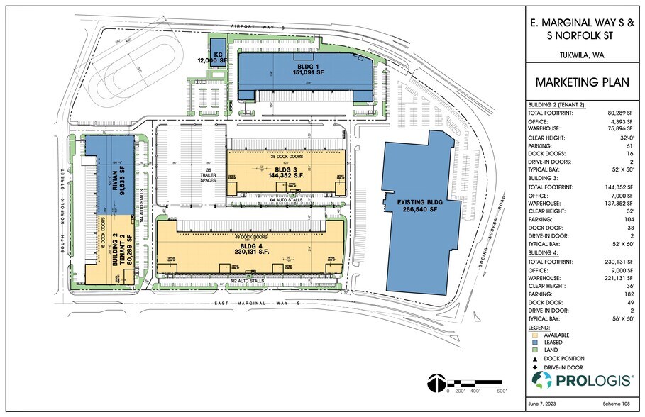 More Photos Of NE Corner E. Marginal Way S. & S. Boeing Access Rd, Tukwila Unknown For Lease