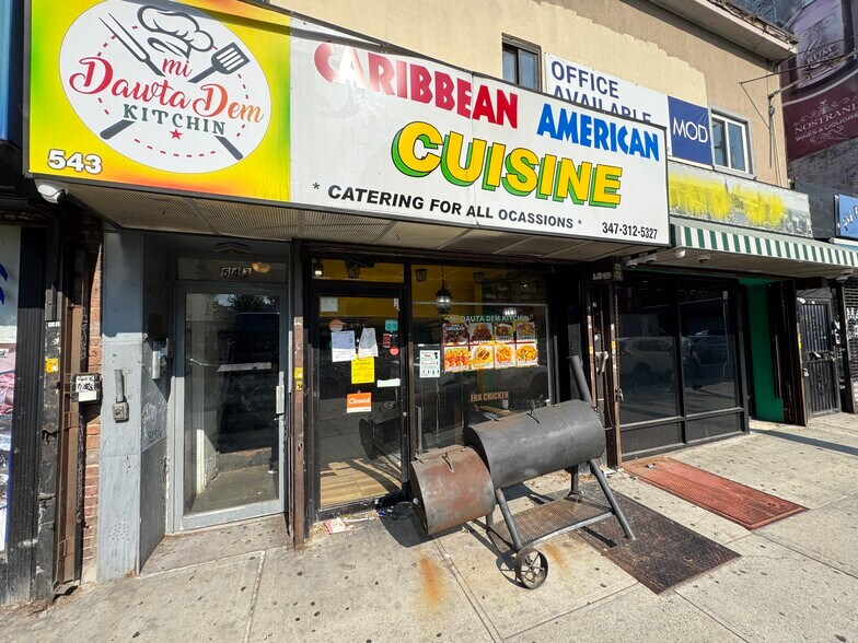 Primary Photo Of 543-545 Nostrand Ave, Brooklyn Storefront Retail Residential For Lease