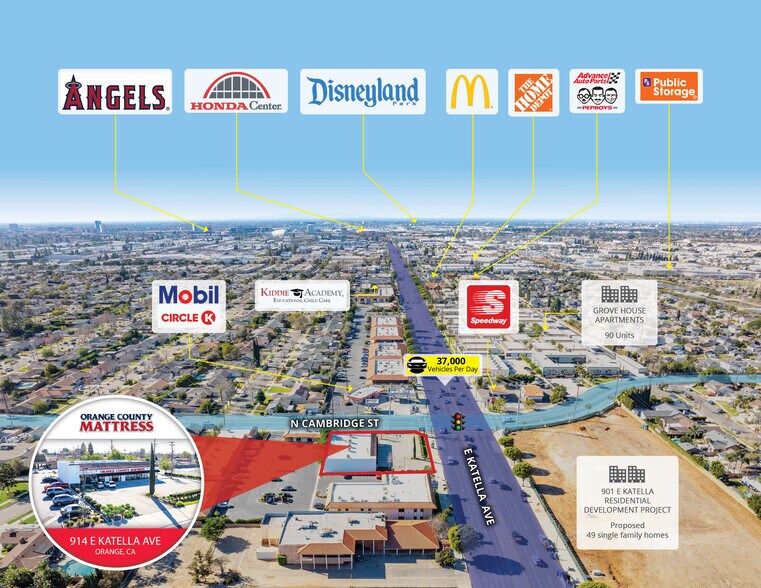 More Photos Of 914 E Katella Ave, Orange Freestanding For Sale