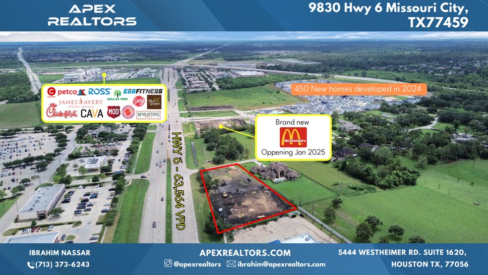 More Photos Of 9830 Hwy 6 Hwy, Missouri City General Retail For Sale