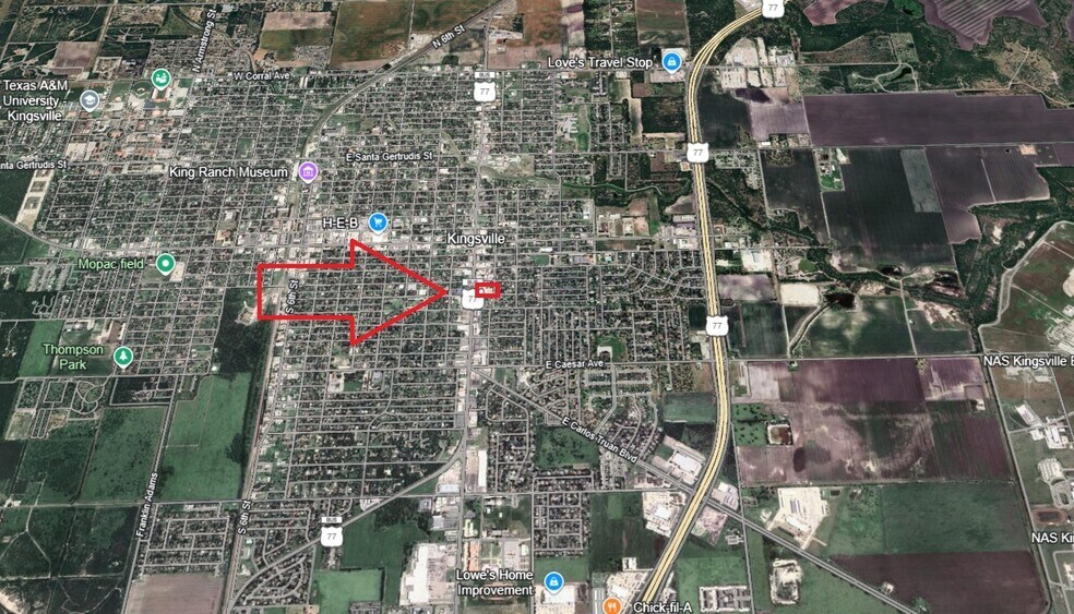 More Photos Of 1010 E Fordyce Ave, Kingsville Warehouse For Lease