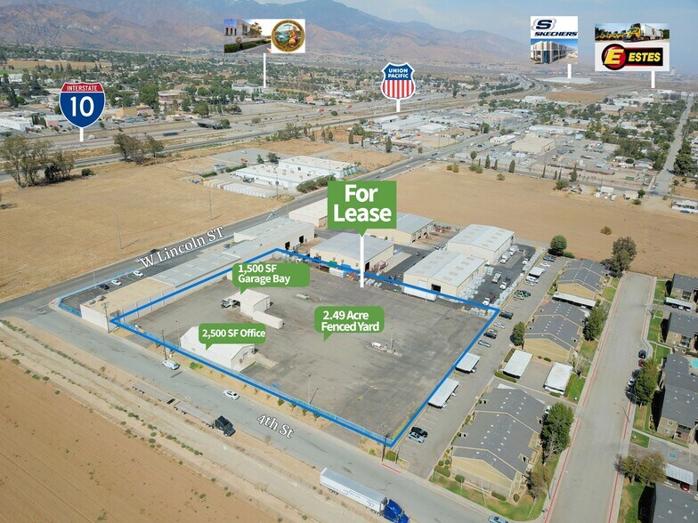 Primary Photo Of 494 S 4th St, Banning Truck Terminal For Lease