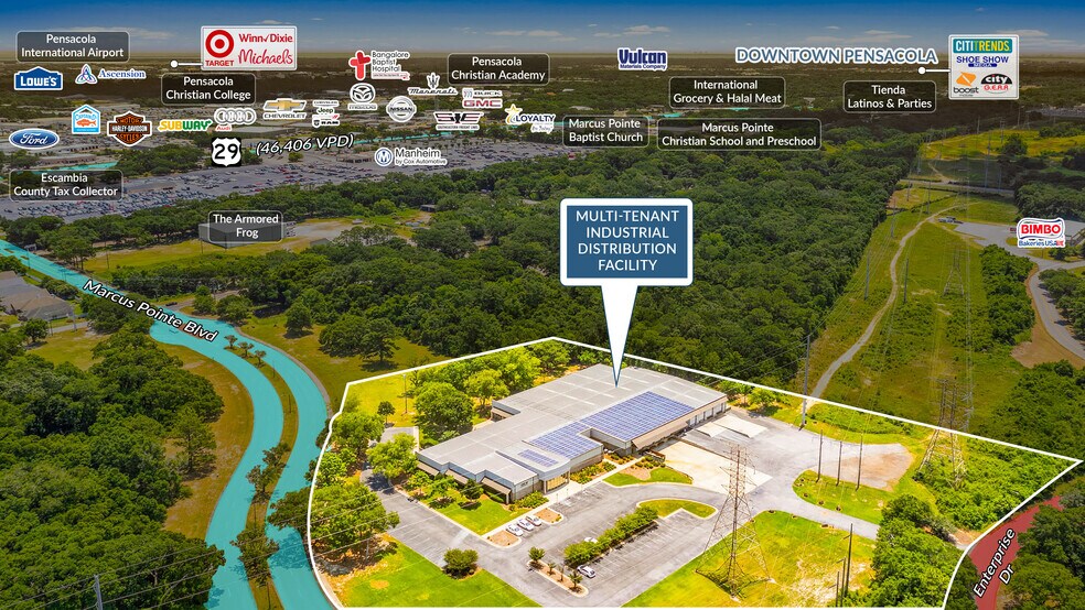 More Photos Of 6020 Enterprise Dr, Pensacola Distribution For Sale