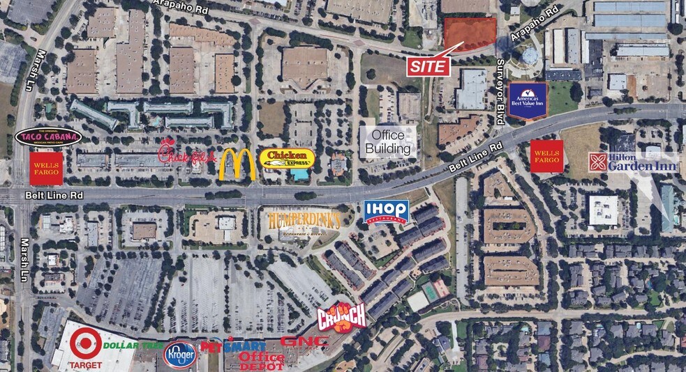 More Photos Of 15109 Surveyor Blvd, Addison Land For Sale