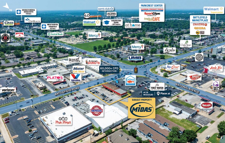 More Photos Of 1237 E Battlefield Rd, Springfield Auto Repair For Sale