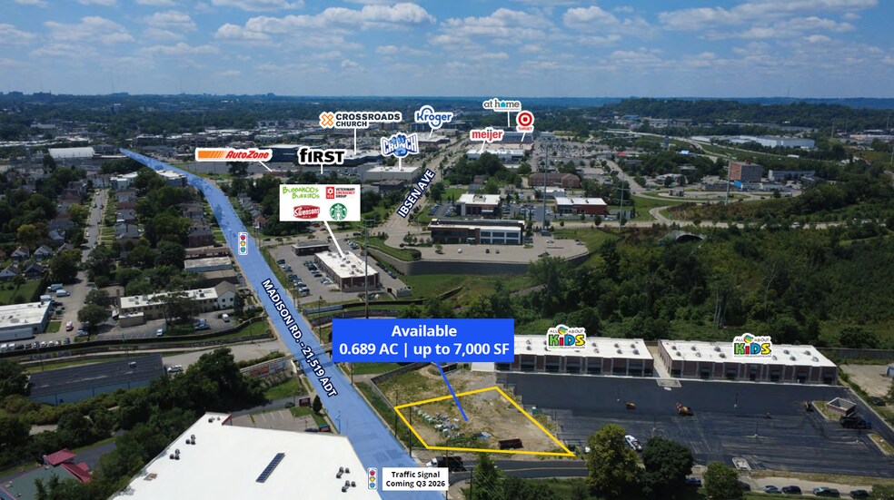 Primary Photo Of 4710 Madison Rd, Cincinnati Land For Lease