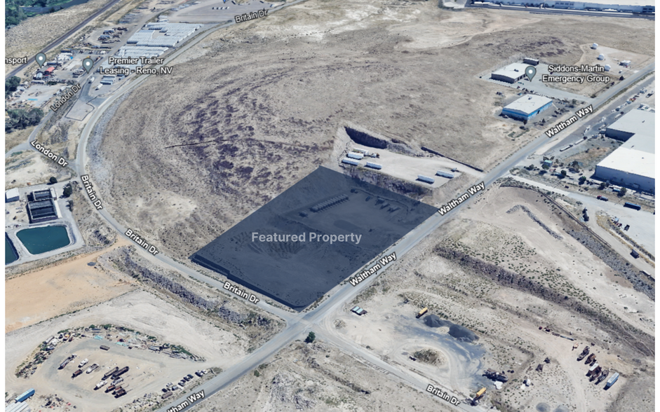 Primary Photo Of 2729 Waltham Way, Mccarran Land For Lease