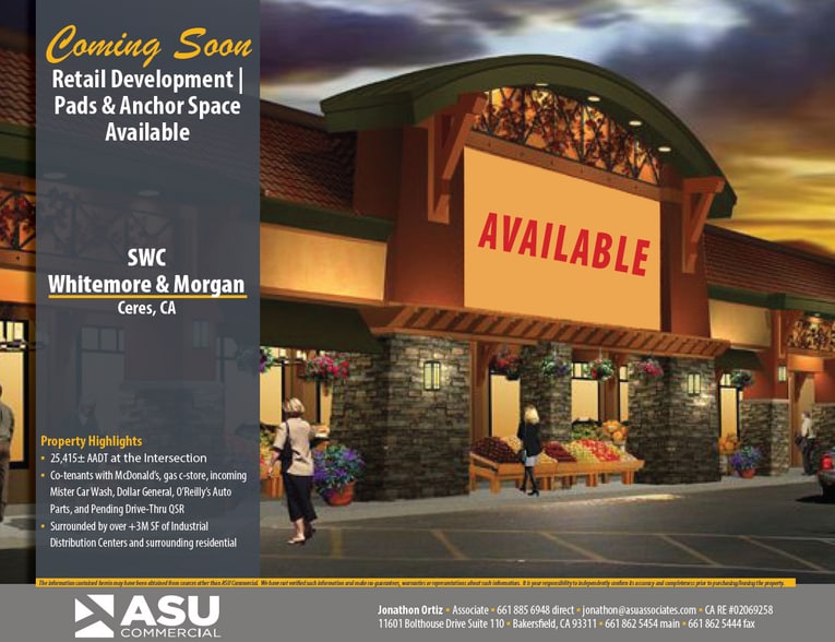 Primary Photo Of SWC E Whitmore & Morgan, Ceres Land For Sale