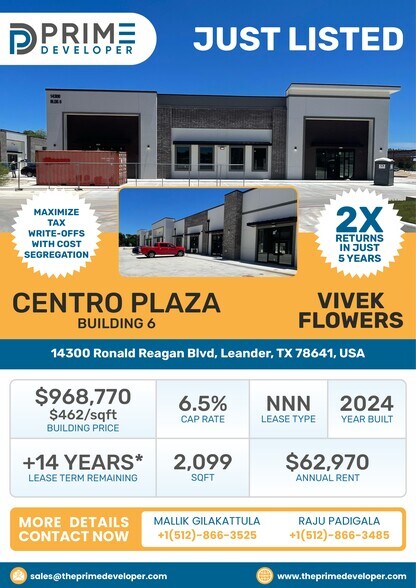 More Photos Of 14300 Ronald W Reagan Blvd, Leander Storefront For Sale