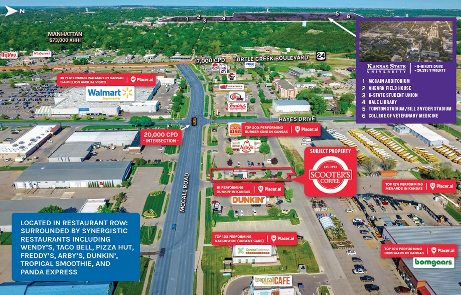 More Photos Of 407 McCall Rd, Manhattan Fast Food For Sale