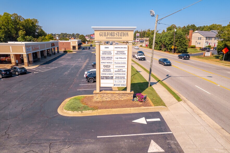 More Photos Of 5529-5559 W Market St, Greensboro Storefront For Lease