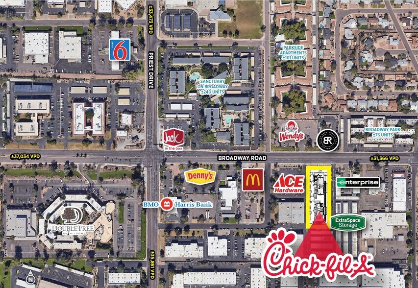 More Photos Of 1139 W Broadway Rd, Tempe Fast Food For Sale