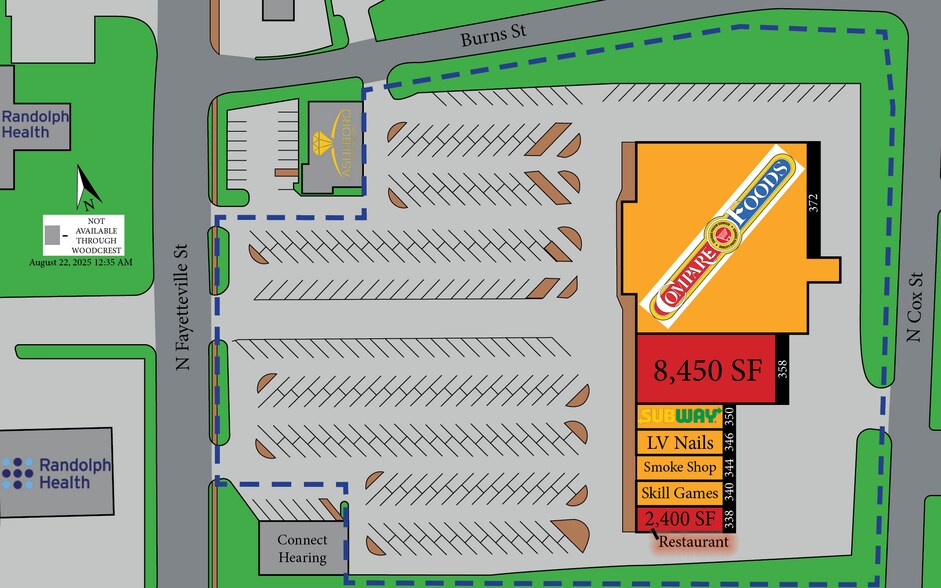 More Photos Of 338-372 N Fayetteville St, Asheboro Unknown For Lease