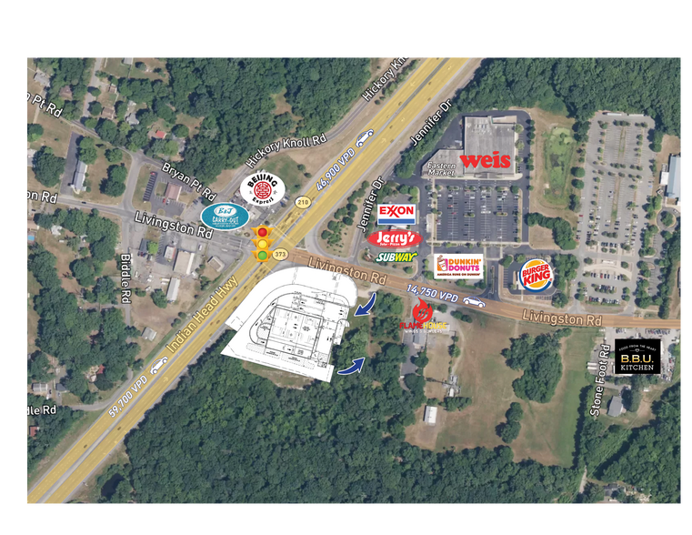 Primary Photo Of Indian Head Highway & Livingston Rd @ Indian Highway and Livingston Road, Accokeek Land For Lease