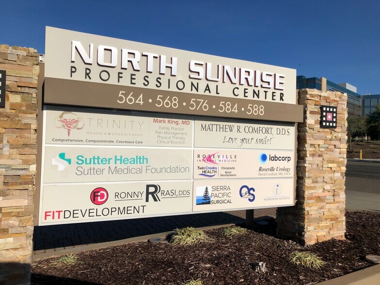 More Photos Of 588 N Sunrise Ave, Roseville Medical For Lease