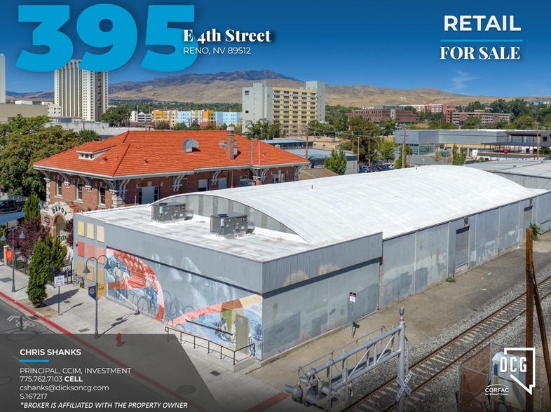 Primary Photo Of 395 E 4th St, Reno Warehouse For Sale