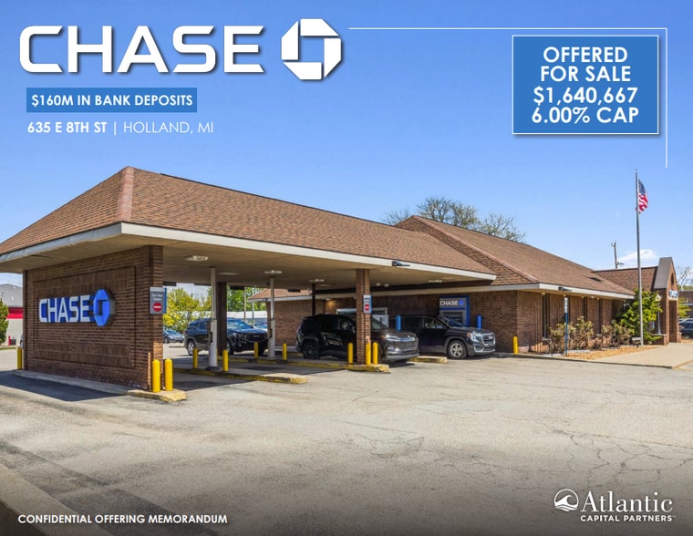 Primary Photo Of 635 E 8th St, Holland Bank For Sale