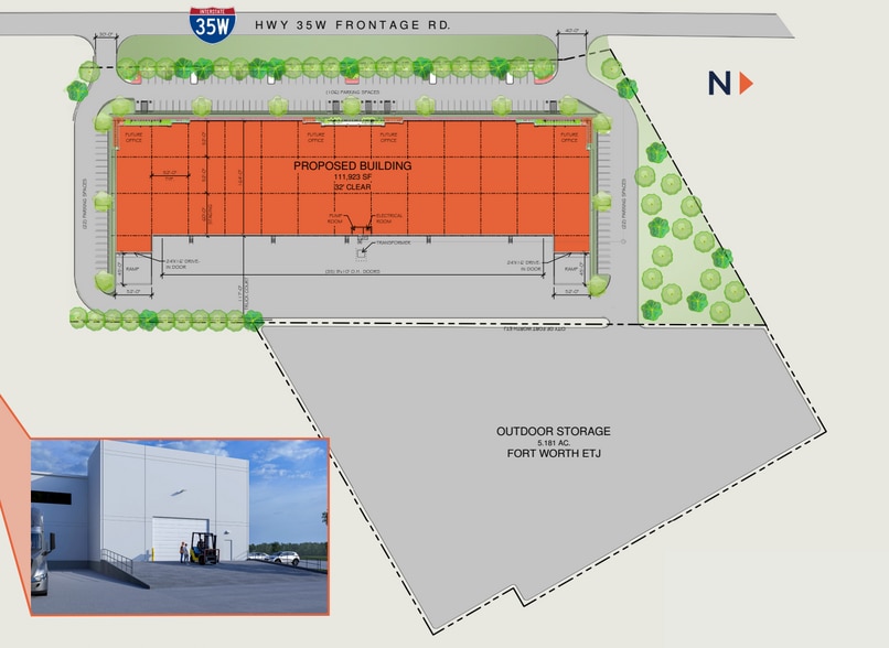 More Photos Of 14301 N Freeway, Fort Worth Distribution For Sale