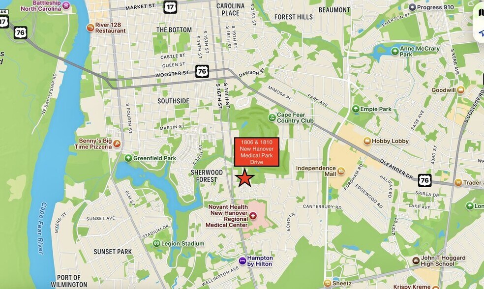 More Photos Of 1810 New Hanover Medical Park Dr, Wilmington Land For Sale