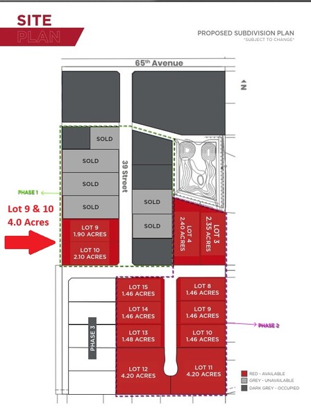 Primary Photo Of 39th St, Leduc Land For Sale