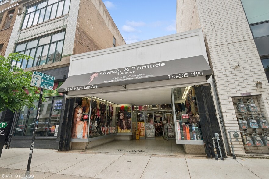 Primary Photo Of 1254 N Milwaukee Ave, Chicago General Retail For Sale