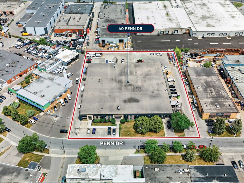 Primary Photo Of 40 Penn Dr, Toronto Warehouse For Sale