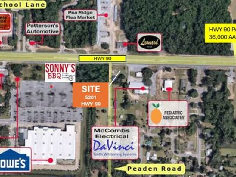 More Photos Of 5201 US-90, Pace Land For Sale