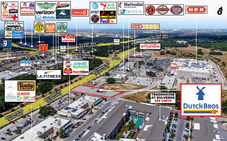 More Photos Of 17102 Bulverde Rd, San Antonio General Retail For Sale