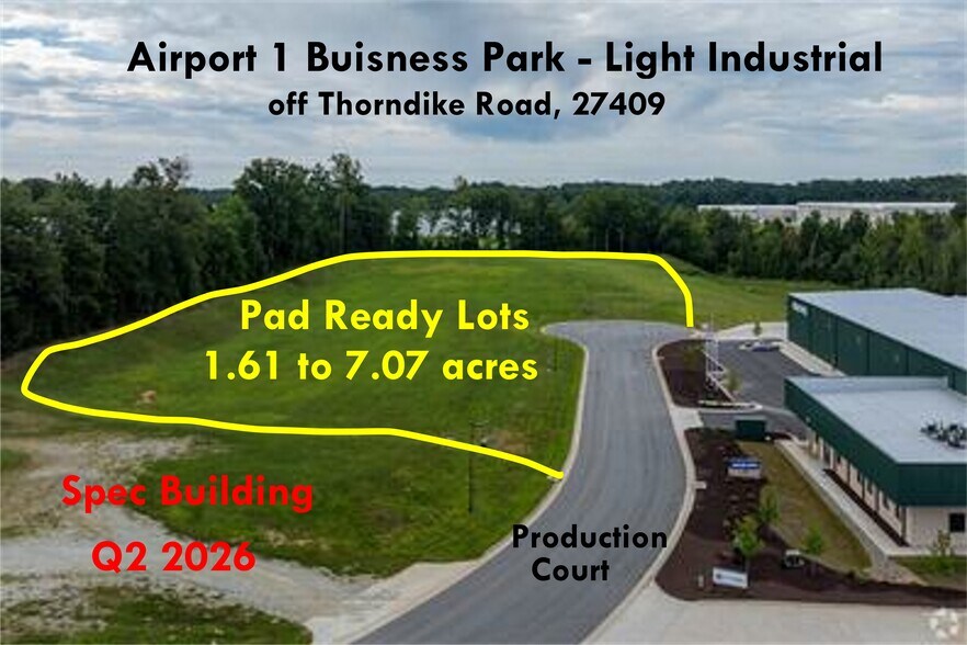 More Photos Of 8015 Thorndike Rd, Greensboro Land For Sale