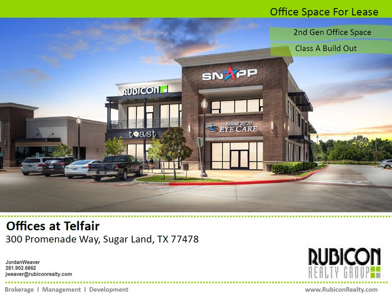 More Photos Of 300 Promenade Way, Sugar Land Office For Lease