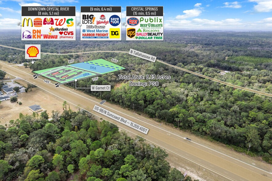 More Photos Of 11570 W Garnet Ct, Crystal River Land For Sale