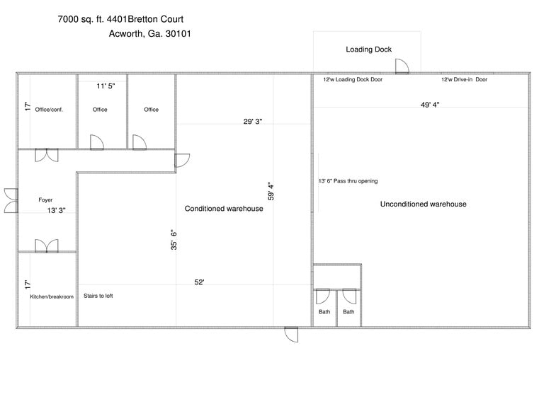 More Photos Of 4401 Bretton Ct NW, Acworth Distribution For Lease