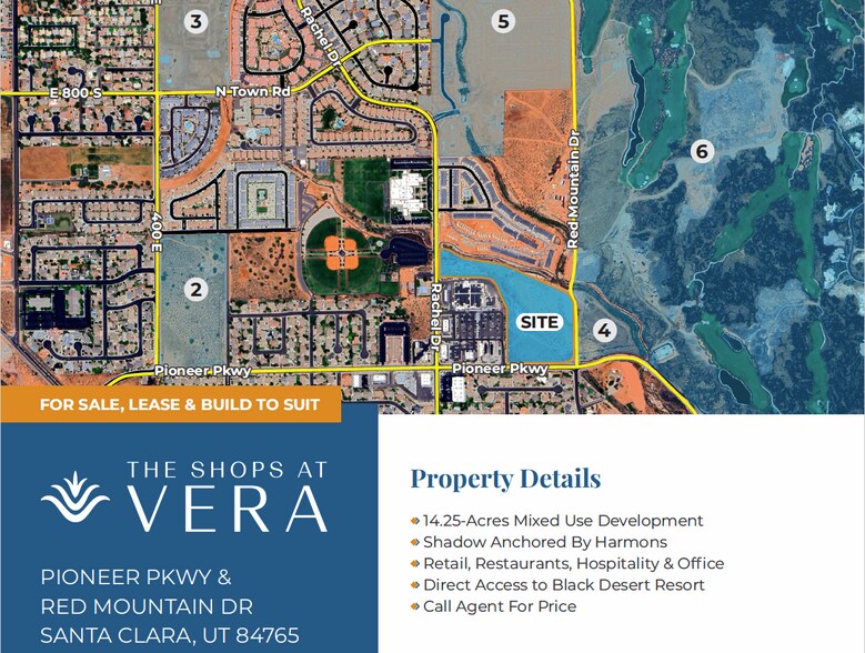 Primary Photo Of Pioneer Pkwy @ Red Mountain Dr., Santa Clara Land For Sale
