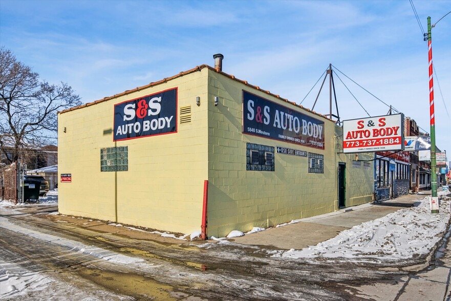 Primary Photo Of 5840 S Western Ave, Chicago Auto Repair For Sale
