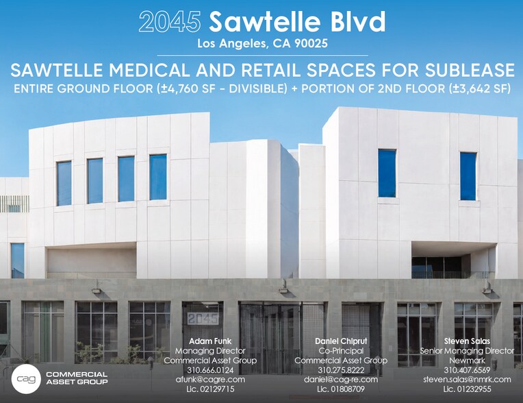 Primary Photo Of 2045 Sawtelle Blvd, Los Angeles Medical For Lease