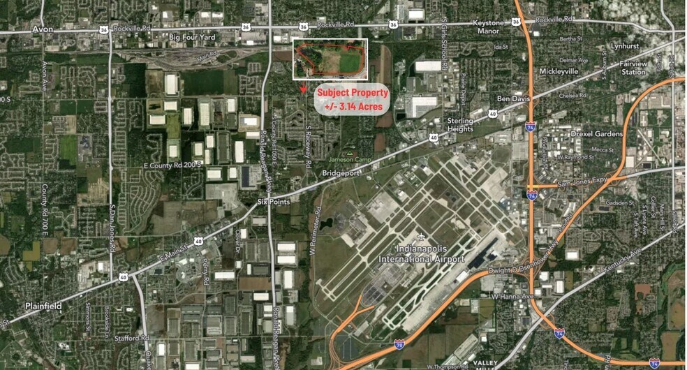 Primary Photo Of E CR 100 S, Indianapolis Land For Sale