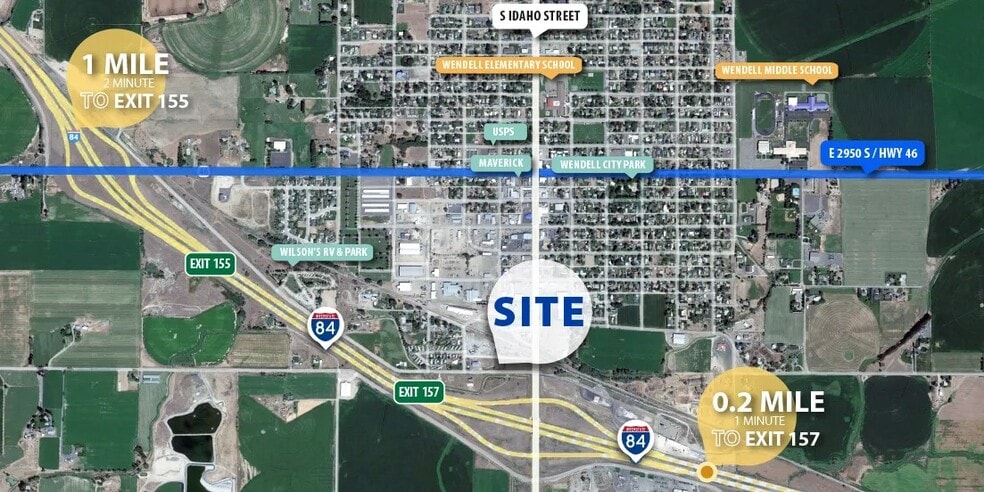 More Photos Of 240 W Avenue H, Wendell Industrial For Sale