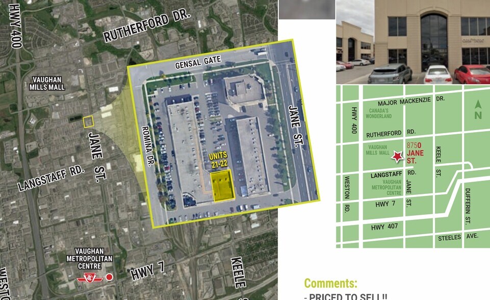 More Photos Of 8750 Jane St, Vaughan Office For Sale