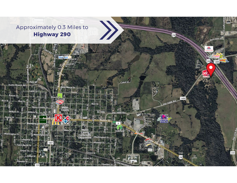 More Photos Of FM 1488 & US 290, Hempstead Land For Sale