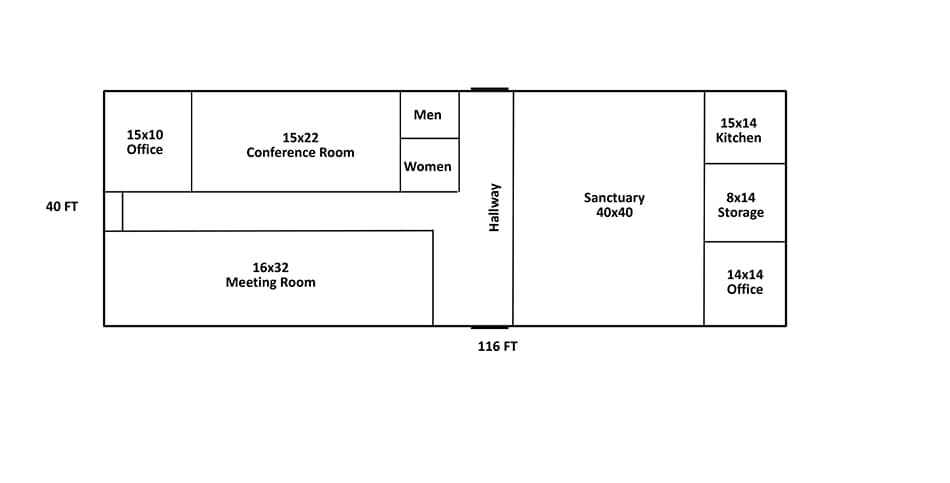More Photos Of 2900-2904 Maryville Rd, Granite City Religious Facility For Sale
